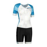 Team tri-suit womens short sleeve